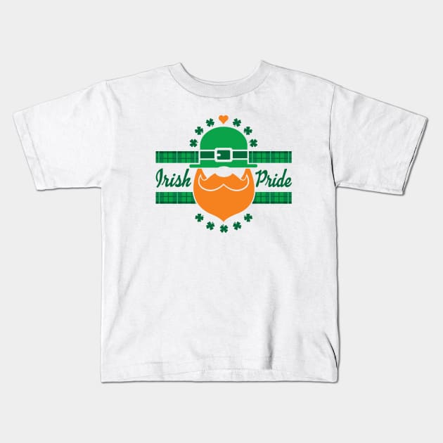 Irish Pride Kids T-Shirt by DesignWise